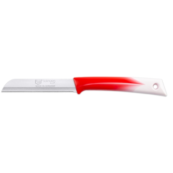 Solingen Obstmesser Elegant 2K 9cm Weiss Rot