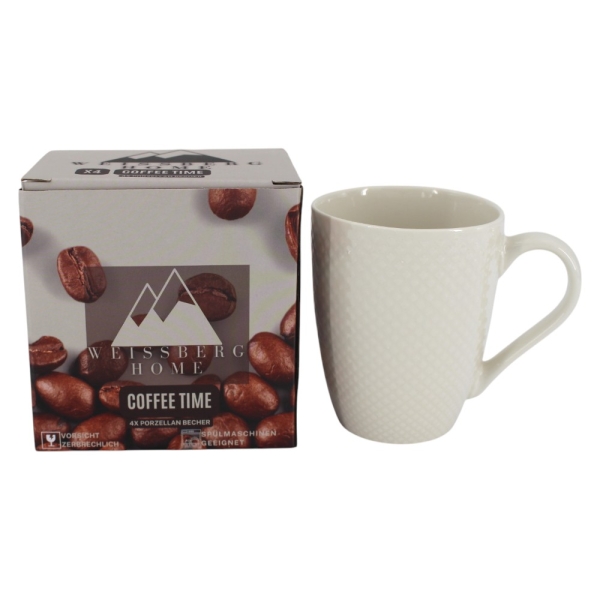 Weissberg Home Kaffee Becher Mug WH5334