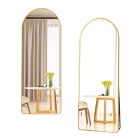 Design Ganzkörperspiegel Goldener Archförmig...