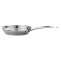 Korkmaz Proline Edelstahlpfanne Induktion Edelstahl Frypan 16x38 cm A1151 #1