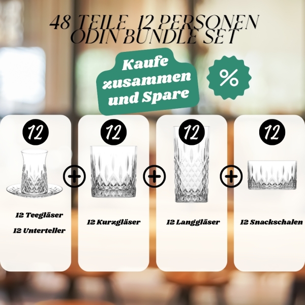 LAV Odin Super Set für 12 Personen 60 Teile