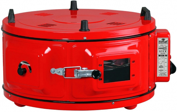 Itimat ELEC Runder Ofen I11 Rot Kirmizi