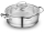 Kochtopf Edelstahl Korkmaz Steama 24 Cm Induktion Silber
