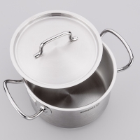 Korkmaz Proline Gastro Kochtopf extra tief 32 x 32 cm, 26...