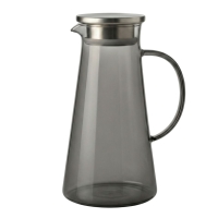 Weissberg Rhein Black Glas Karaffe 1.8 L Schwarzglas Edelsta