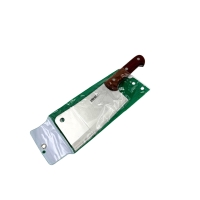 Edelstahl Beil mit Holzgriff 20cm Küchenbeil
