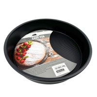 Runde Kuchenform Backform 24,5 cm für Kuchen und Gebäck