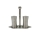 Salz/Pfefferstreuer Edelstahl Silber 8841