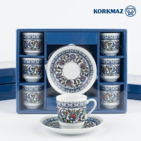 Topkapi Moccatassen Set 6 Tassen 6 Untetassen