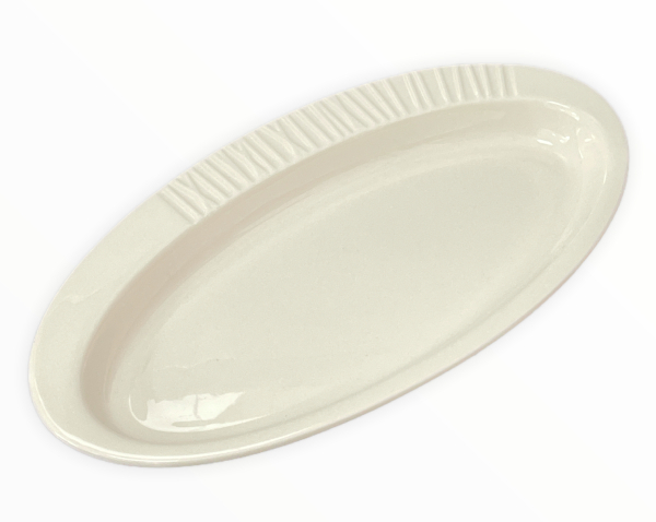 TAC BIANCA 24CM OVAL PLATE