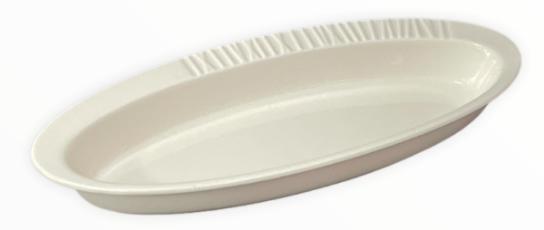TAC BIANCA 25CM OVAL PLATE