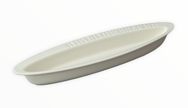 TAC BIANCA 25 CM OVAL PLATE