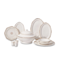 Korkmaz Eliza Collection Essgeschirr Set 60 teilig Dinner...
