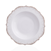 Korkmaz Eliza Collection Essgeschirr Set 60 teilig Dinner Set Aus Edelstahl