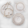 Korkmaz Eliza Collection Essgeschirr Set 60 teilig Dinner Set Aus Edelstahl
