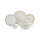 Korkmaz Eliza Collection Essgeschirr Set 60 teilig Dinner Set Aus Edelstahl