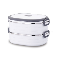 Korkmaz Thermo Essenbehaelter Lunch Box 1800ml weiss...