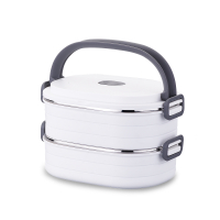 Korkmaz Thermo Essenbehaelter Lunch Box 1800ml weiss...