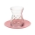 Korkmaz Mia 6pcs Tea Set Pink Cay Seti A8532