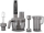 Korkmaz VertexMulti blender Set Black A455