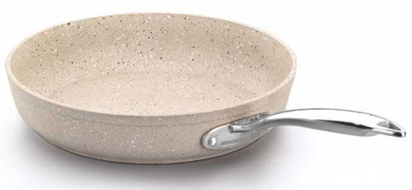 Bratpfanne Edelstahl Korkmaz Granita 26 Cm Antihaftbeschichtung Induktion Beige
