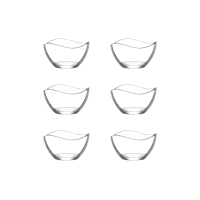 LAV Reçelschalen Set Marmeladenschalen Glasschalen...
