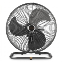 Bodenventilator 50 cm (20 Zoll) Metall Schwarz 130 W -...