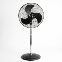Standventilator 45 cm (18 Zoll) Metall Schwarz - Fertraso...