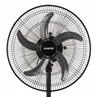 Standventilator 50 cm, 3-in-1, 60W, 5 Metallflügel, Boden- und Tischventilator KUMTEL