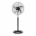 Standventilator 50 cm, 3-in-1, 60W, 5 Metallflügel, Boden- und Tischventilator KUMTEL