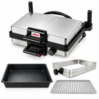 Silex Multigrill Komplettset  – Kontaktgrill 2000 W...