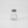Gewürzstreuer Glas geriffelt mit Edelstahldeckel, transparent, Akkaya