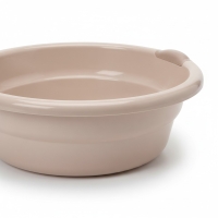 Kunststoffschüssel Beige, robuste Küchenschüssel für den Haushalt
