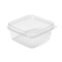 Vorratsdosen Set quadratisch, 6-teilig, Kunststoff, stapelbar, Akkaya SQUARE
