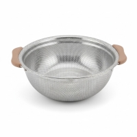 Küchensieb Edelstahl 32 cm mit Kunststoffgriffen,...