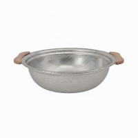 Küchensieb Edelstahl 32 cm mit Kunststoffgriffen, robust