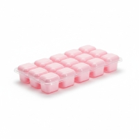 Eiswürfelform 16 Fächer, Kunststoff, Rosa,...