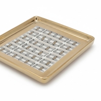 Kaffeetassen Set Porzellan, Gold Schwarz Weiß, Ahnaya M3 Tassenset