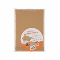 Backpapier 230x330mm braun, Antihaftpapier für...