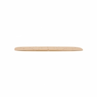 Backpapier für Heißluftfritteuse, 205x205 mm, 50 Stück, antihaftbeschichtet, braun, Silikonpapier