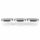 Frischhaltedosen-Set 3-teilig, quadratisch, luftdicht, Transparent/Grau, TINGLI STORAGE