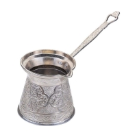 KayaHome Cezve No 6 Induktion 350 ml Mokka-Set mit 6 Moccatassen