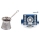 KayaHome Cezve No 6 Induktion 350 ml Mokka-Set mit 6 Moccatassen