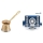 KayaHome Cezve No 5 Gold 220 ml Mokka-Set mit 6 Moccatassen