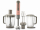Korkmaz Mia Mega Stabmixer Set Pink A447