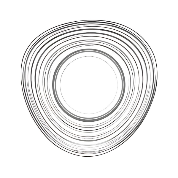 LAV Unterteller Set Derin 13 cm 6er Set aus Glas für Teegläser Snack und Dessertplatten Derin