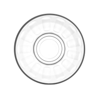 Teeglas Unterteller Klasik 6er Set 155ml Lav