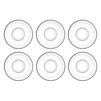 Teeglas Unterteller Klasik 6er Set 155ml Lav