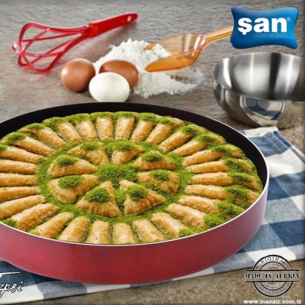 Menzir San Backblech 34 cm Teflon SN001