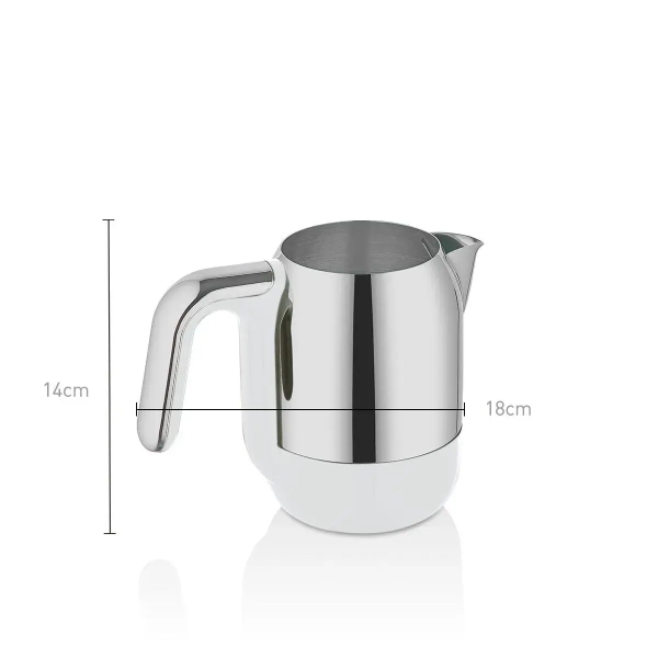 Türkische Kaffeemaschine Korkmaz Kahvekolik Vanilla Chrom